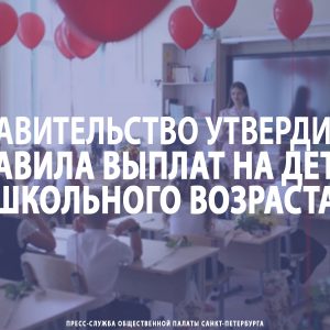 Правительство утвердило правила выплат на детей школьного возраста