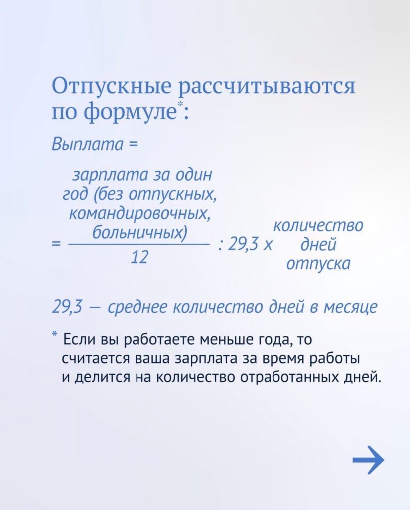 Как правильно рассчитать отпускные, присоединив их к праздничным дням? -  Общественная палата Санкт-Петербурга