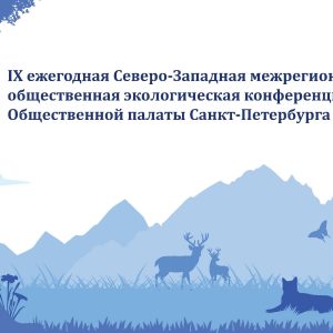 Регистрация на IX ежегодную Северо-Западную межрегиональную экологическую конференцию Общественной палаты Санкт-Петербурга